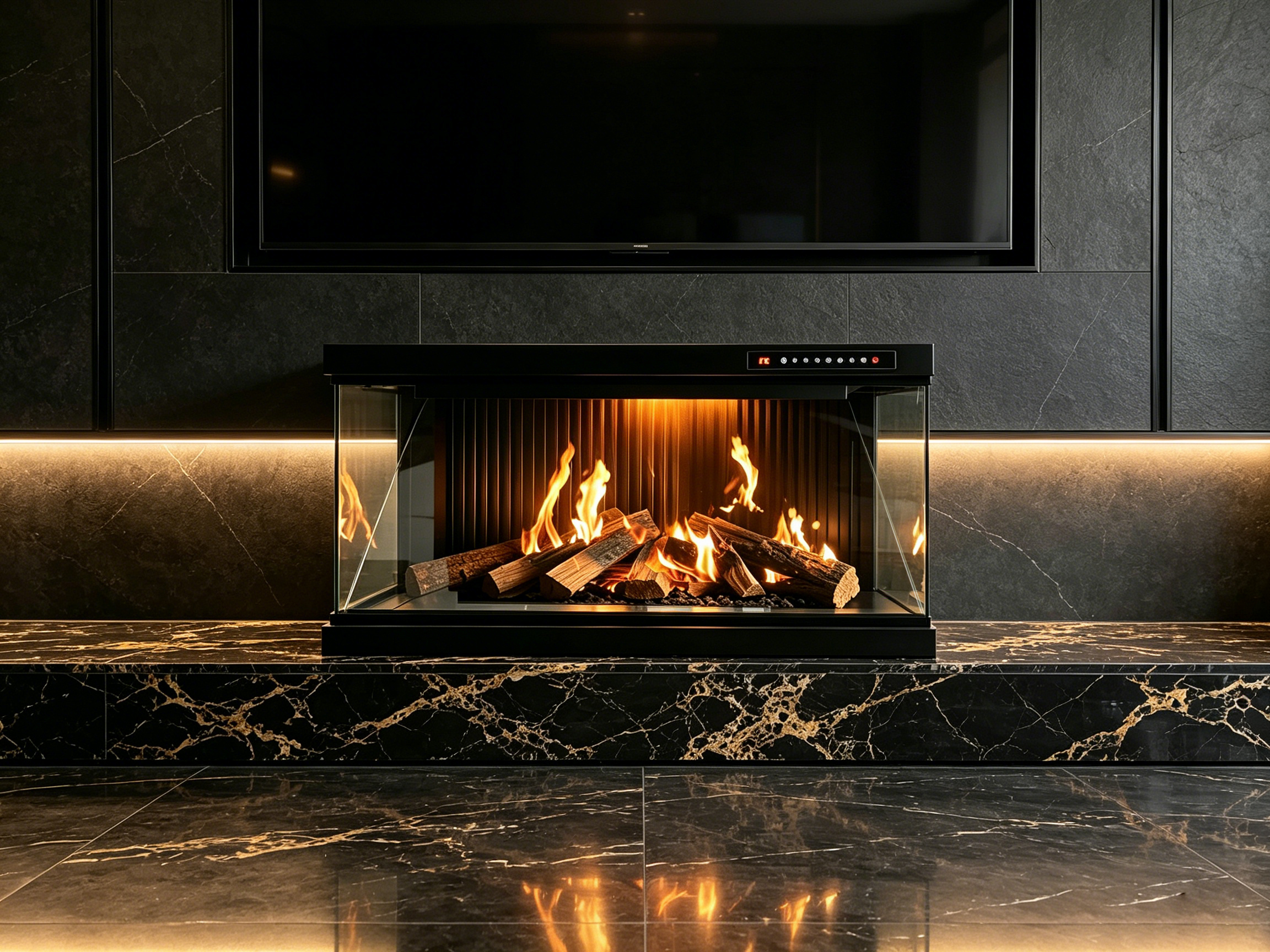 Camiol 3D High-End Holographic Fireplace