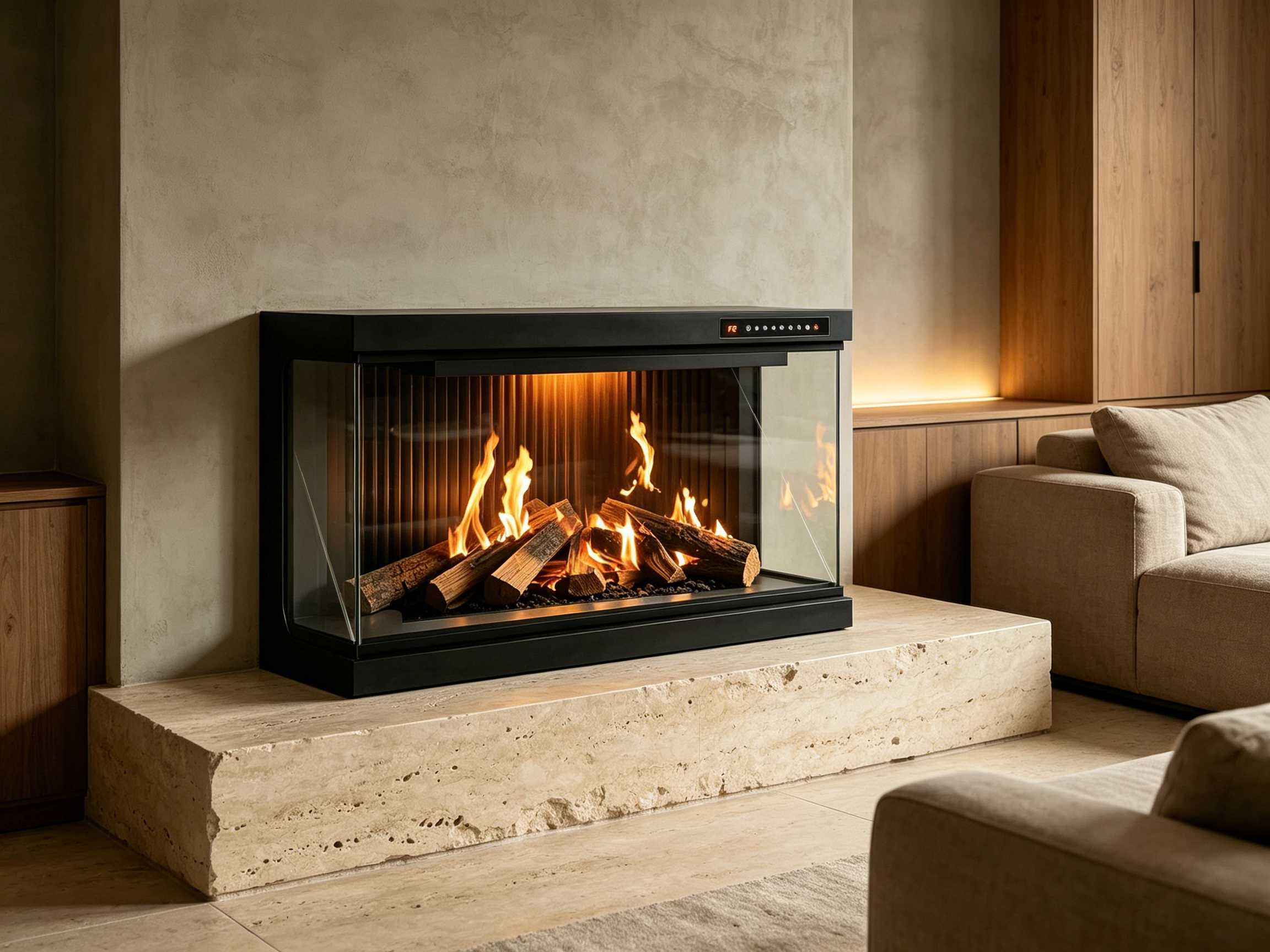 Camiol 3D High-End Holographic Fireplace
