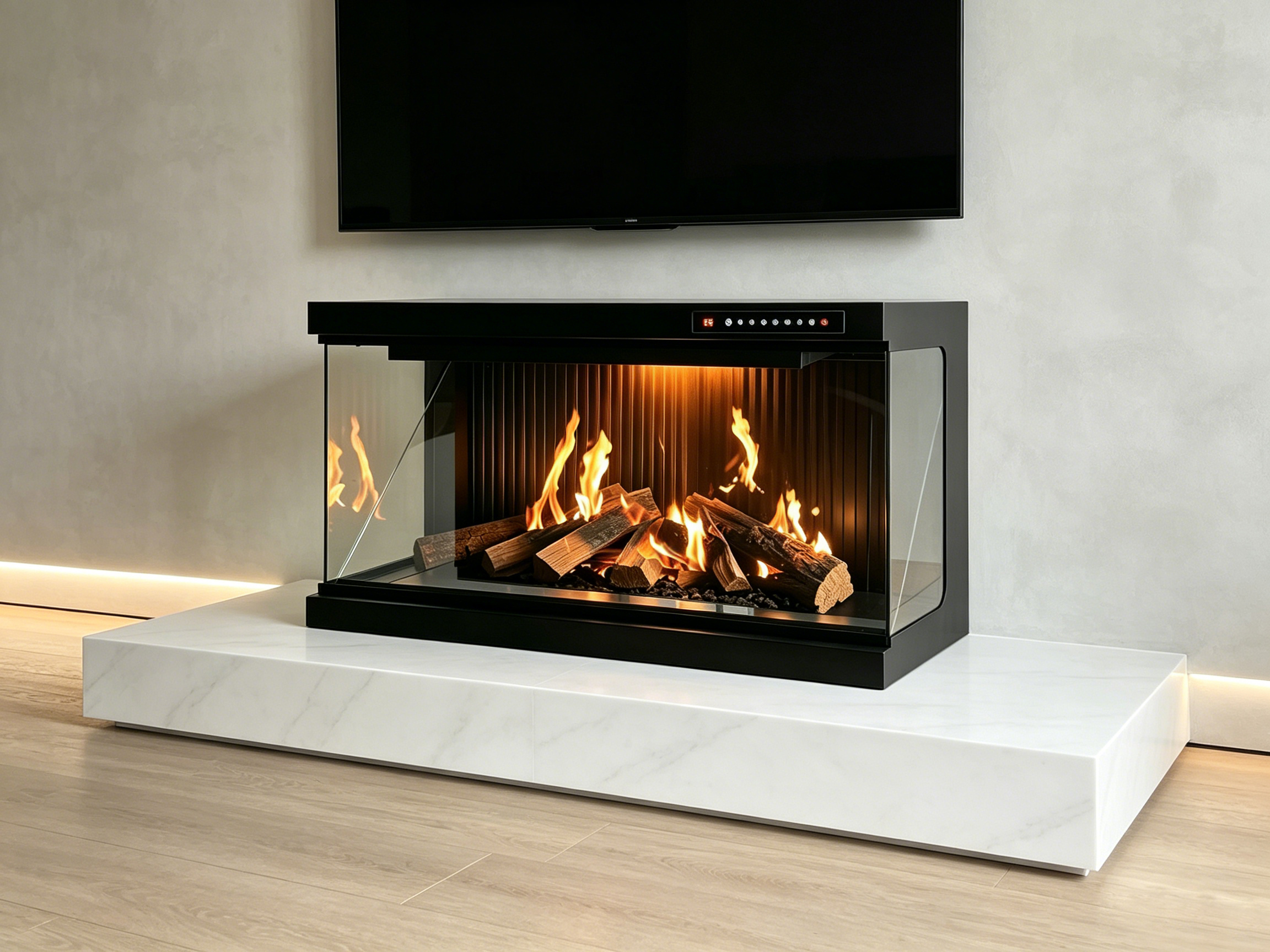Camiol 3D High-End Holographic Fireplace