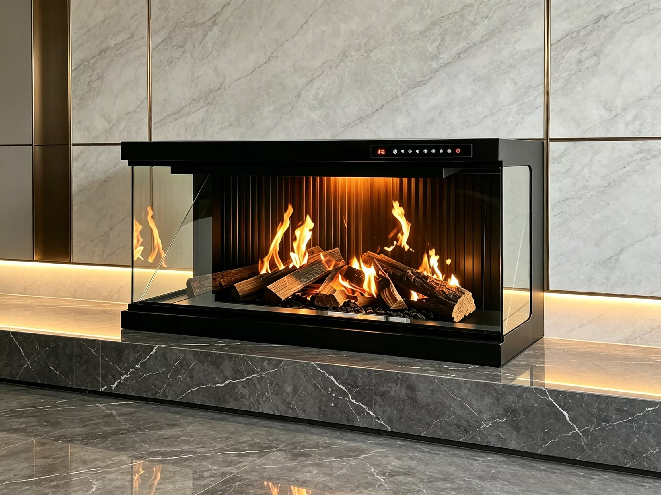 Camiol 3D High-End Holographic Fireplace