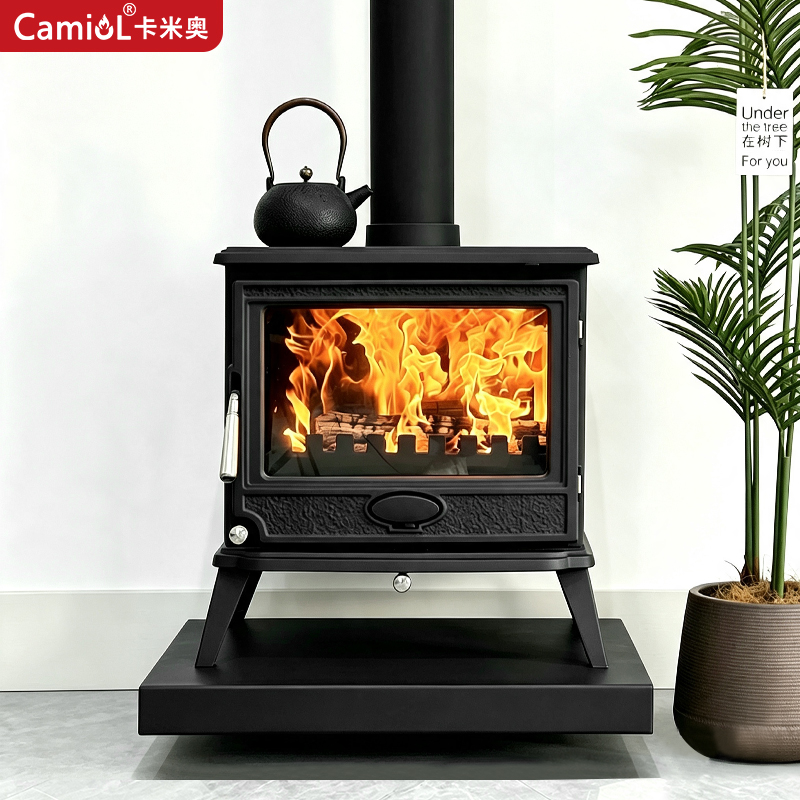 LS603 Cast Iron Wood Burning Fireplace