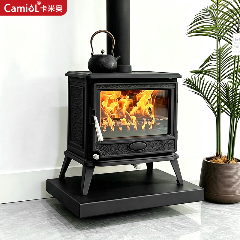 LS603 Cast Iron Wood Burning Fireplace