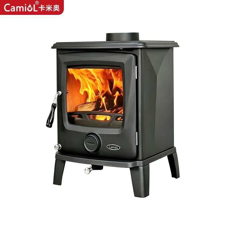 LS602 Cast Iron Wood Burning Fireplace