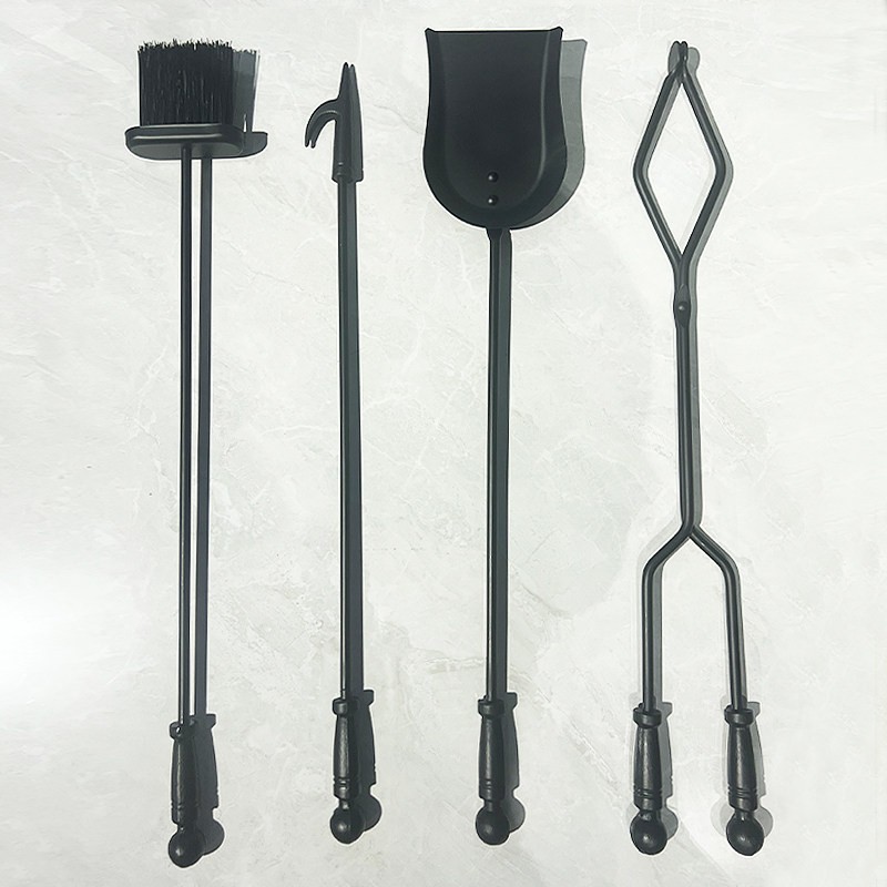 Fireplace Accessories - Cast Iron Fireplace Tool Set