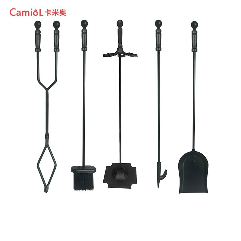 Fireplace Accessories - Cast Iron Fireplace Tool Set