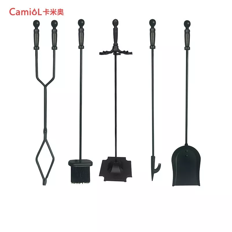 Fireplace Accessories - Cast Iron Fireplace Tool Set