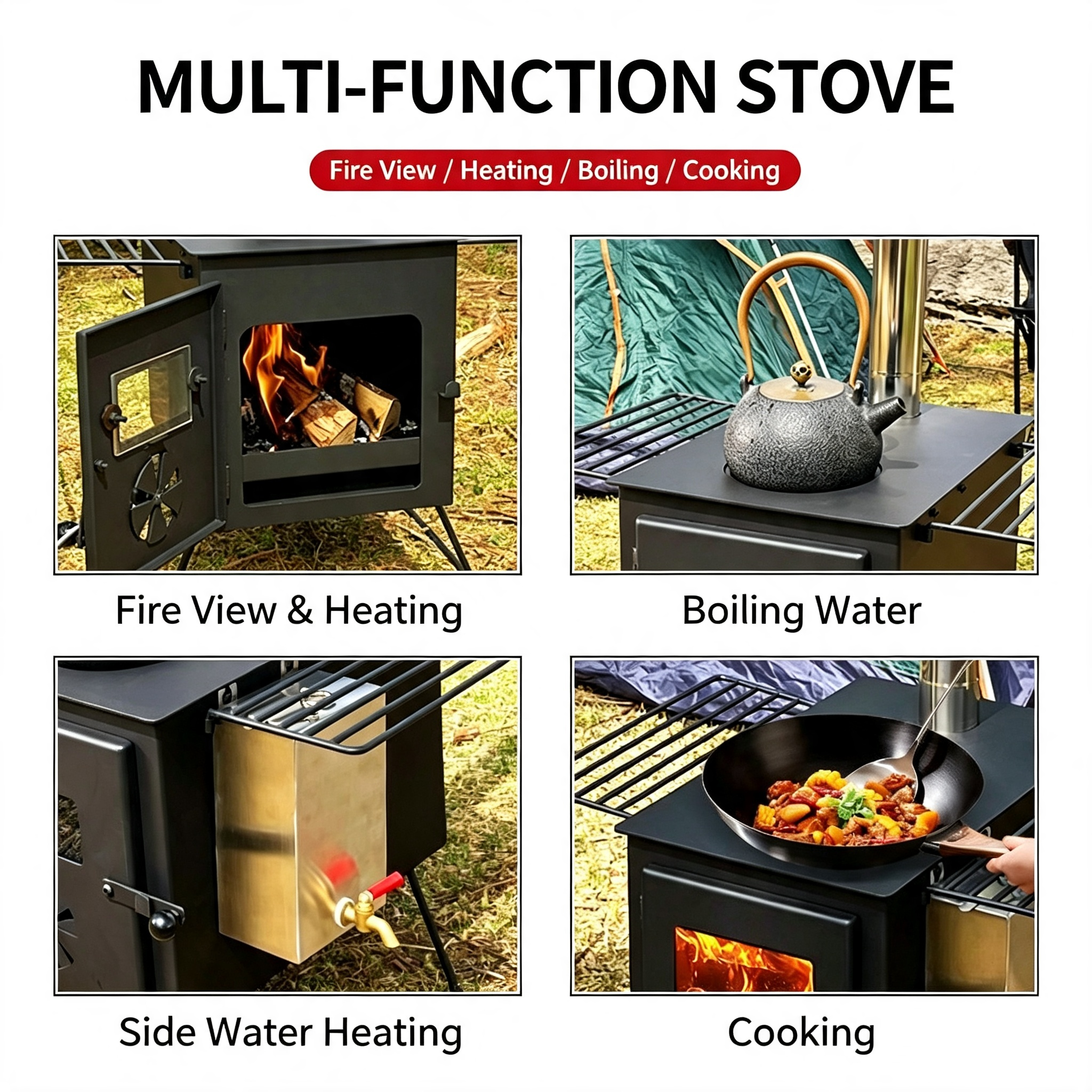 Portable Outdoor Wood Stove